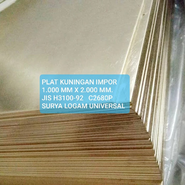 PLAT-KUNINGAN-C2680P-JIS-H3100-92