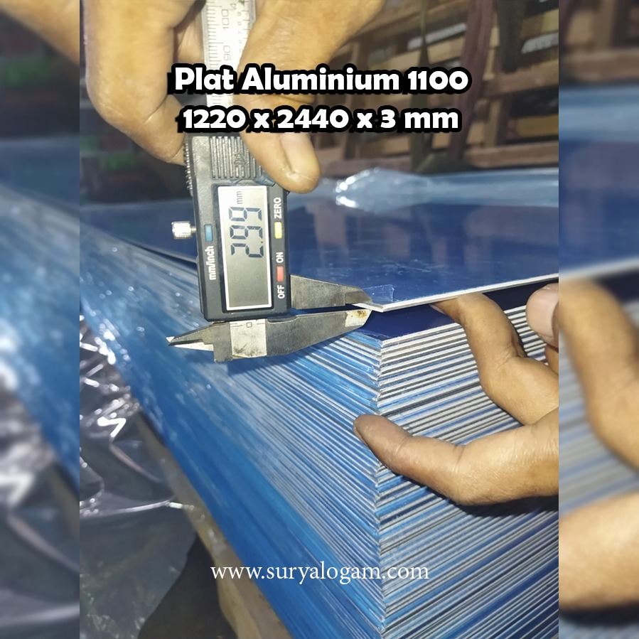 Plat_Aluminium_1100_1220x2440x3mm Plat_Aluminium_1100_1220x2440x3mm